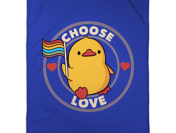 Choose Love Pride Duck