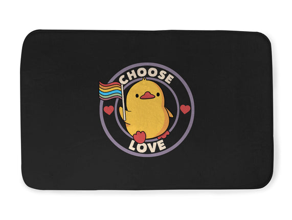 Choose Love Pride Duck