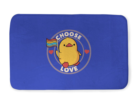 Choose Love Pride Duck