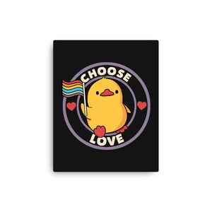 Choose Love Pride Duck