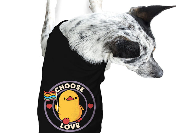 Choose Love Pride Duck