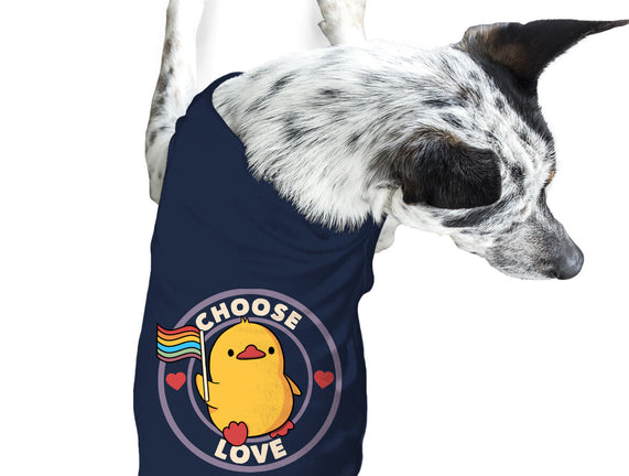 Choose Love Pride Duck