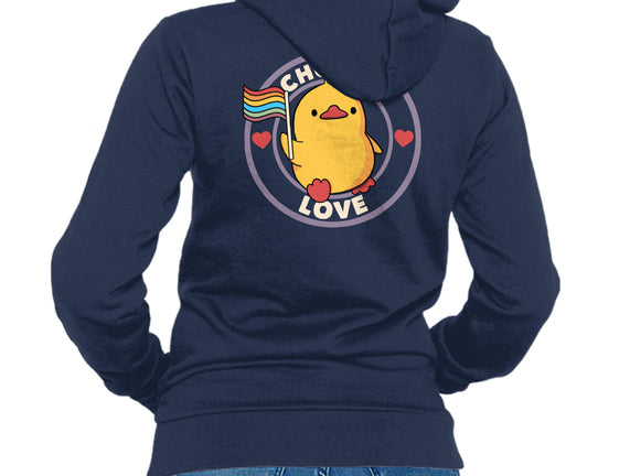 Choose Love Pride Duck