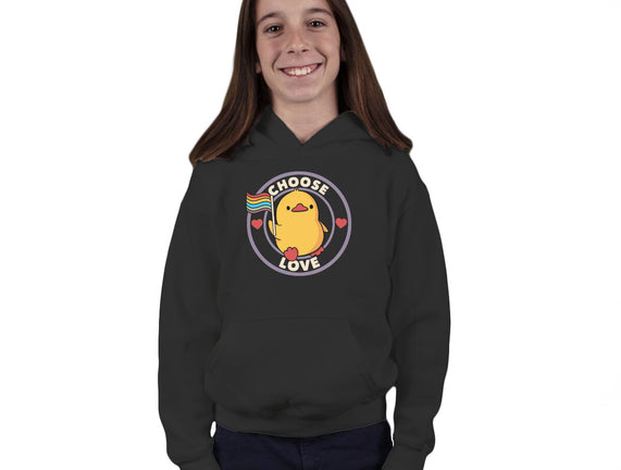 Choose Love Pride Duck