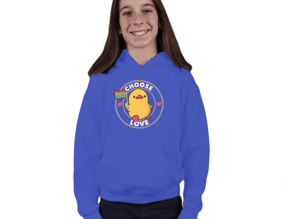 Choose Love Pride Duck