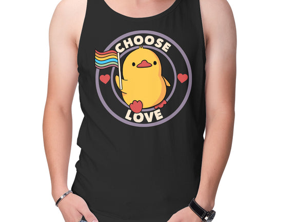 Choose Love Pride Duck