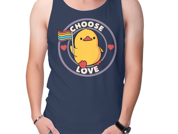 Choose Love Pride Duck