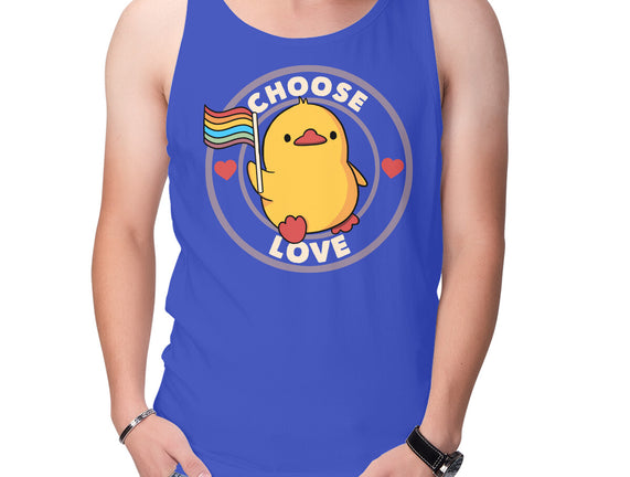 Choose Love Pride Duck