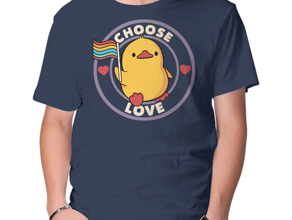 Choose Love Pride Duck