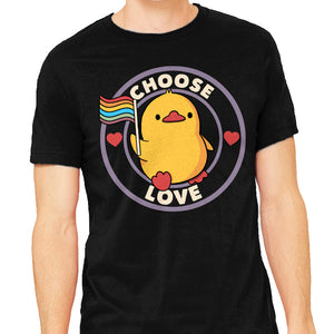 Choose Love Pride Duck