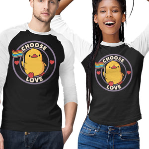 Choose Love Pride Duck