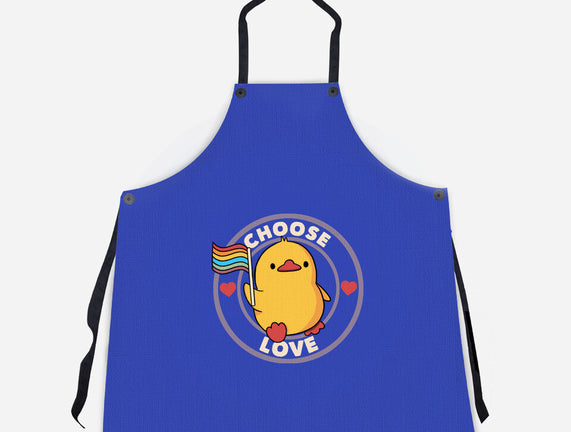 Choose Love Pride Duck