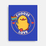 Choose Love Pride Duck-None-Stretched-Canvas-tobefonseca