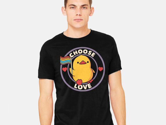 Choose Love Pride Duck