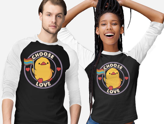 Choose Love Pride Duck