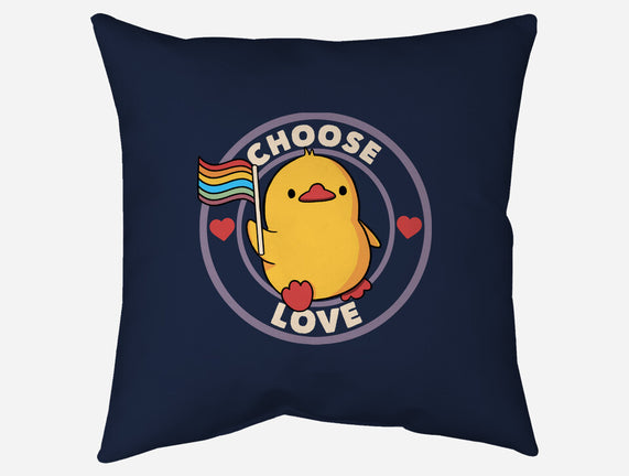 Choose Love Pride Duck