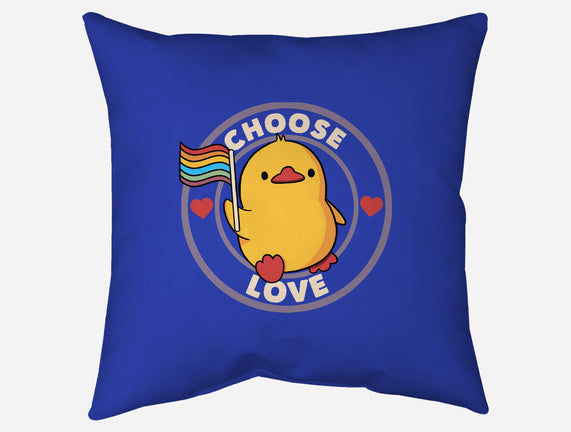 Choose Love Pride Duck