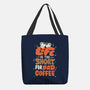 Too Short For Bad Coffee-None-Basic Tote-Bag-tobefonseca