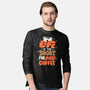 Too Short For Bad Coffee-Mens-Long Sleeved-Tee-tobefonseca