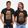 Too Short For Bad Coffee-Unisex-Basic-Tee-tobefonseca