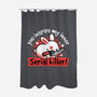 Serial Killer Bunny-None-Polyester-Shower Curtain-NemiMakeit