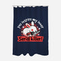 Serial Killer Bunny-None-Polyester-Shower Curtain-NemiMakeit