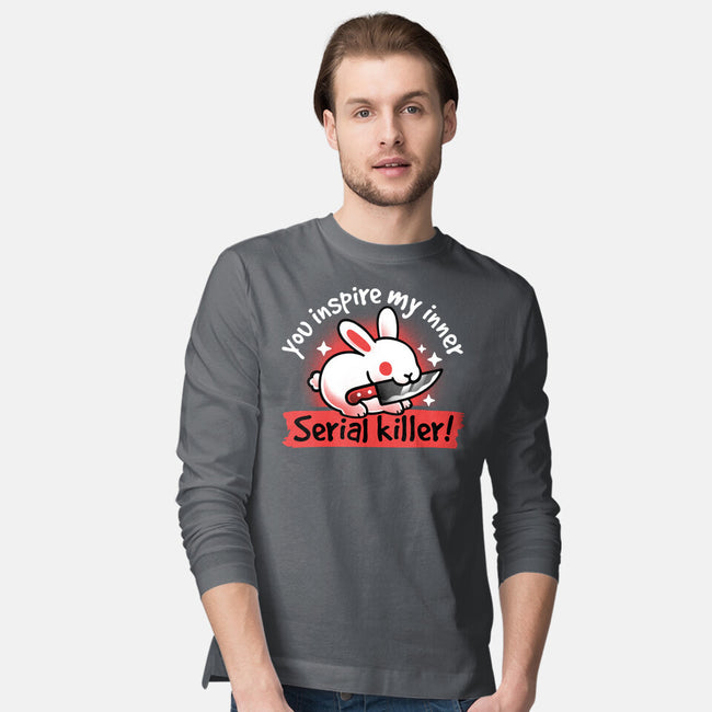 Serial Killer Bunny-Mens-Long Sleeved-Tee-NemiMakeit