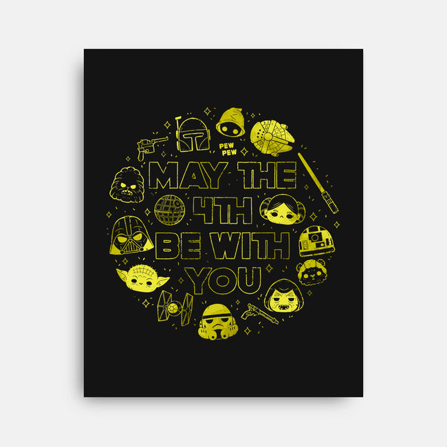 May The 4th-None-Stretched-Canvas-xMorfina