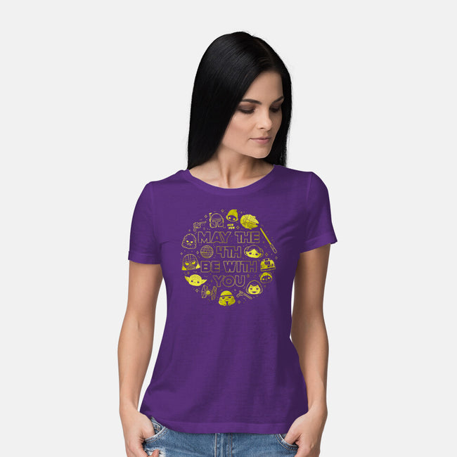 May The 4th-Womens-Basic-Tee-xMorfina