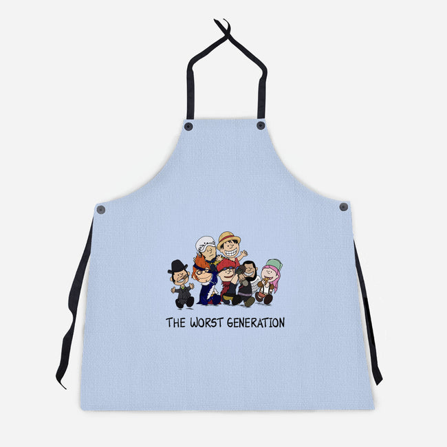 The Worst Generation-Unisex-Kitchen-Apron-WatershipBound