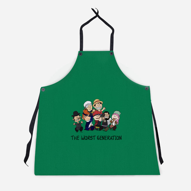 The Worst Generation-Unisex-Kitchen-Apron-WatershipBound