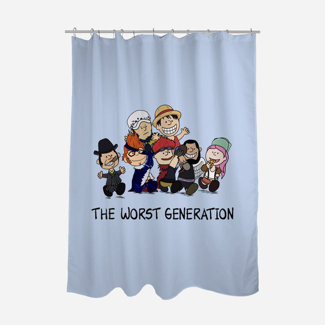 The Worst Generation-None-Polyester-Shower Curtain-WatershipBound