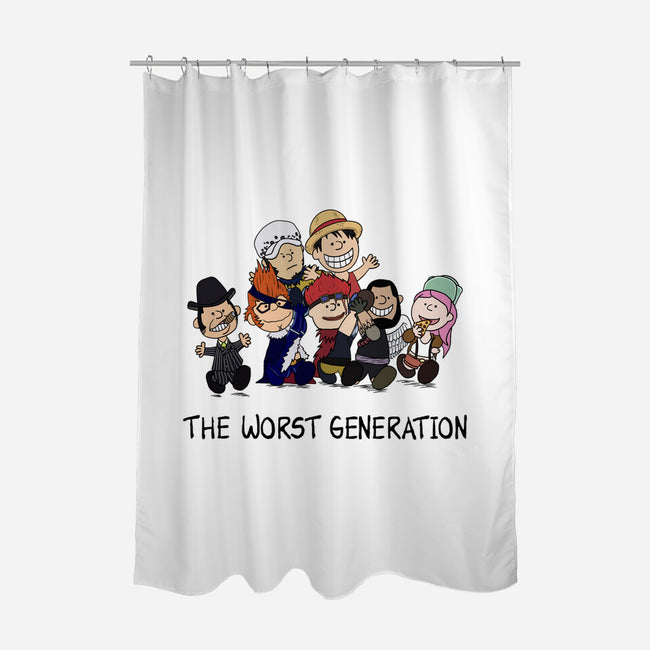 The Worst Generation-None-Polyester-Shower Curtain-WatershipBound