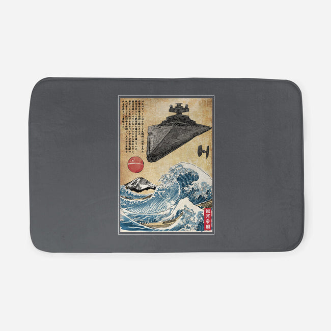 Star Destroyer In Japan-None-Memory Foam-Bath Mat-DrMonekers