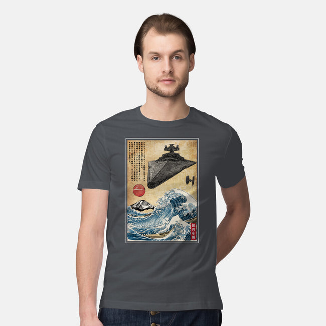 Star Destroyer In Japan-Mens-Premium-Tee-DrMonekers