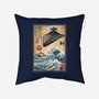 Star Destroyer In Japan-None-Removable Cover-Throw Pillow-DrMonekers