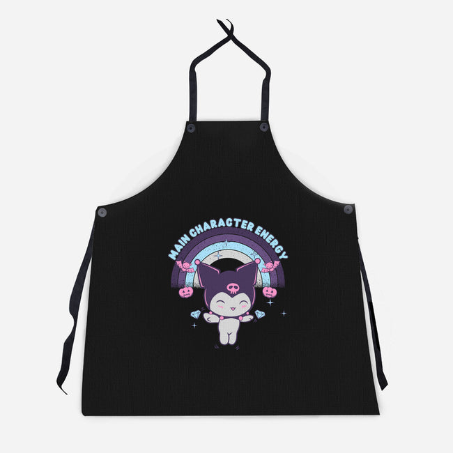 Main Character Energy-Unisex-Kitchen-Apron-rmatix