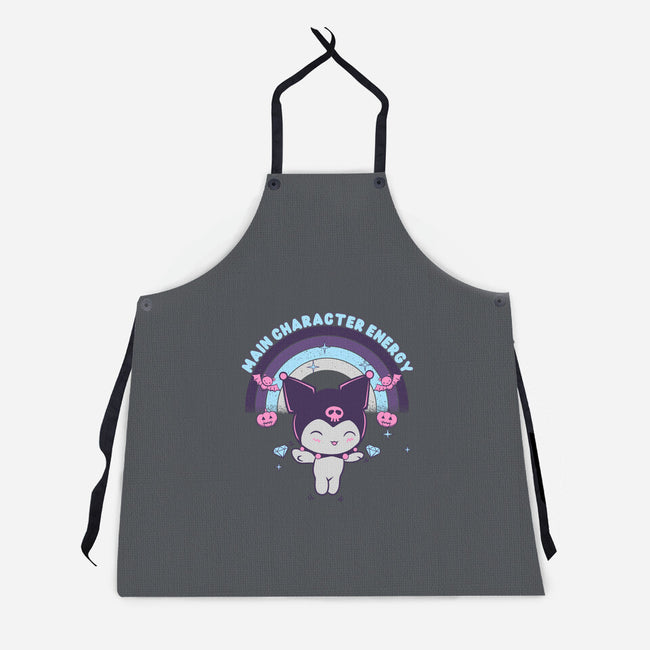 Main Character Energy-Unisex-Kitchen-Apron-rmatix