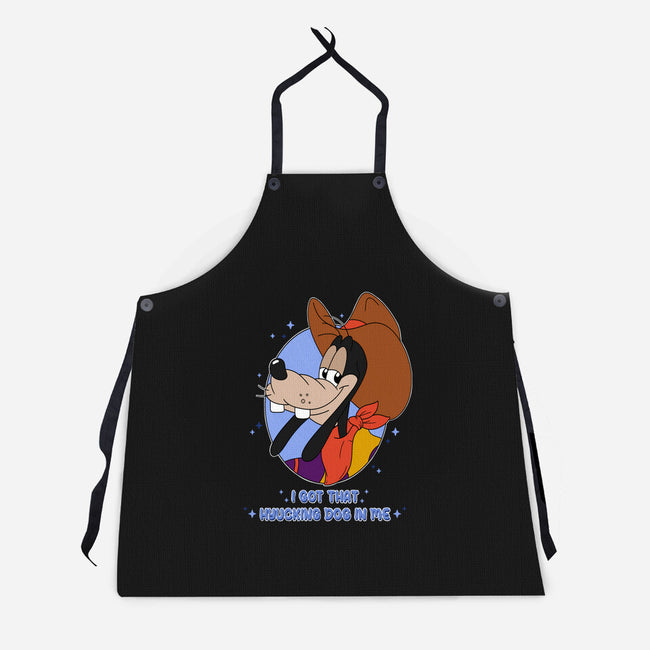 I Got That Hyucking Dog In Me-Unisex-Kitchen-Apron-Alexhefe