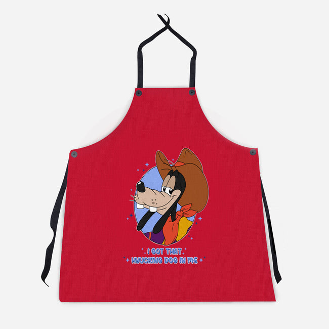 I Got That Hyucking Dog In Me-Unisex-Kitchen-Apron-Alexhefe