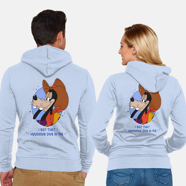 I Got That Hyucking Dog In Me-Unisex-Zip-Up-Sweatshirt-Alexhefe