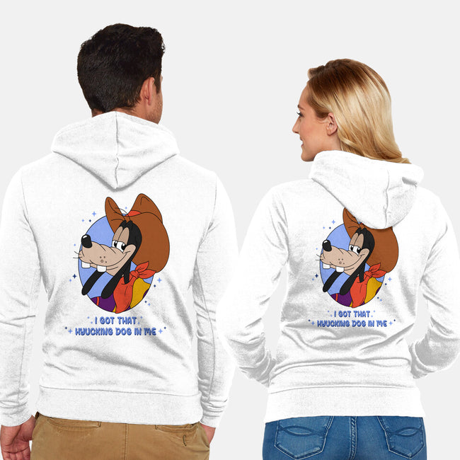 I Got That Hyucking Dog In Me-Unisex-Zip-Up-Sweatshirt-Alexhefe