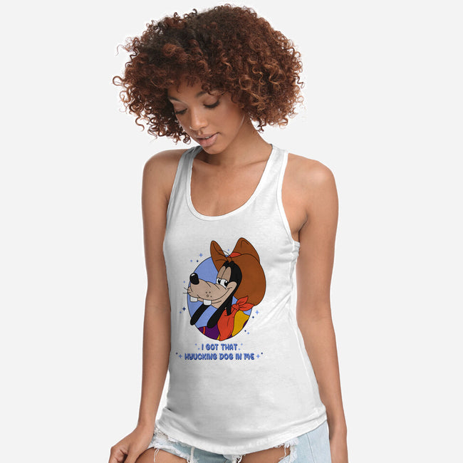 I Got That Hyucking Dog In Me-Womens-Racerback-Tank-Alexhefe