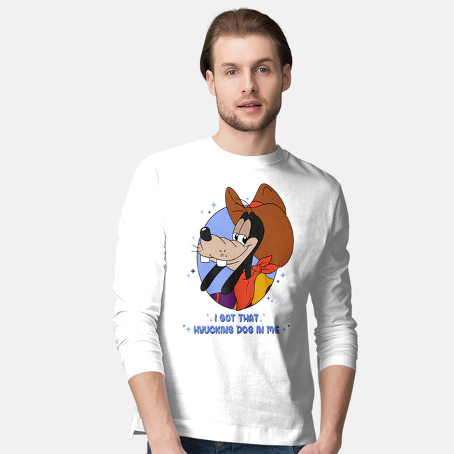 I Got That Hyucking Dog In Me-Mens-Long Sleeved-Tee-Alexhefe