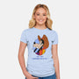 I Got That Hyucking Dog In Me-Womens-Fitted-Tee-Alexhefe