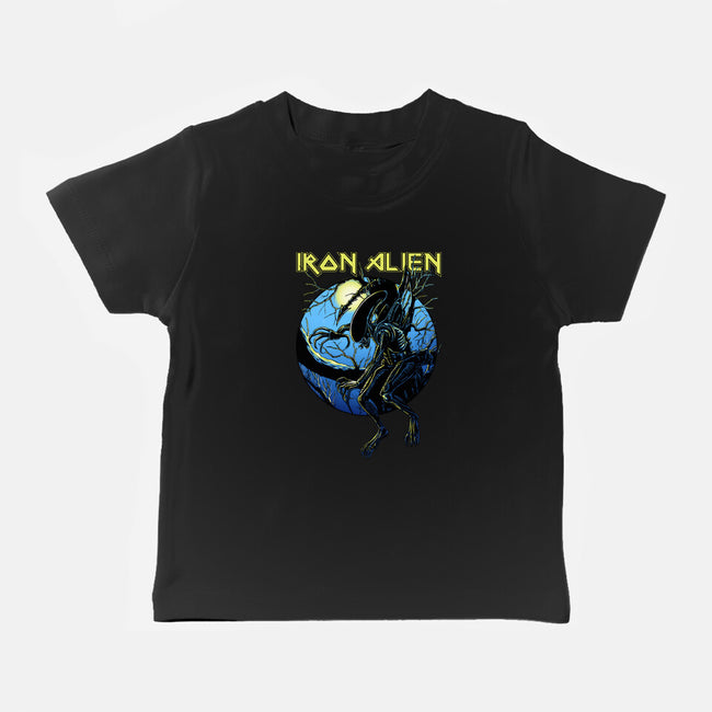 Iron Xenomorph-Baby-Basic-Tee-joerawks