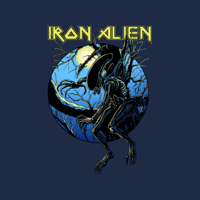 Iron Xenomorph-Unisex-Kitchen-Apron-joerawks