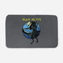 Iron Xenomorph-None-Memory Foam-Bath Mat-joerawks