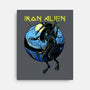 Iron Xenomorph-None-Stretched-Canvas-joerawks