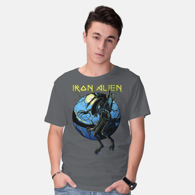 Iron Xenomorph-Mens-Basic-Tee-joerawks